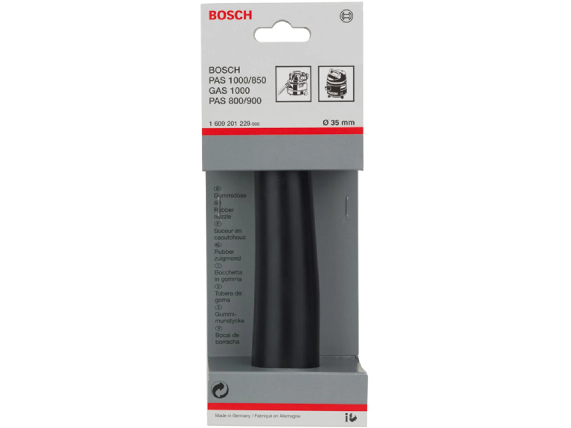 Bosch Gumene papučice za usisivače prašine 1609201229