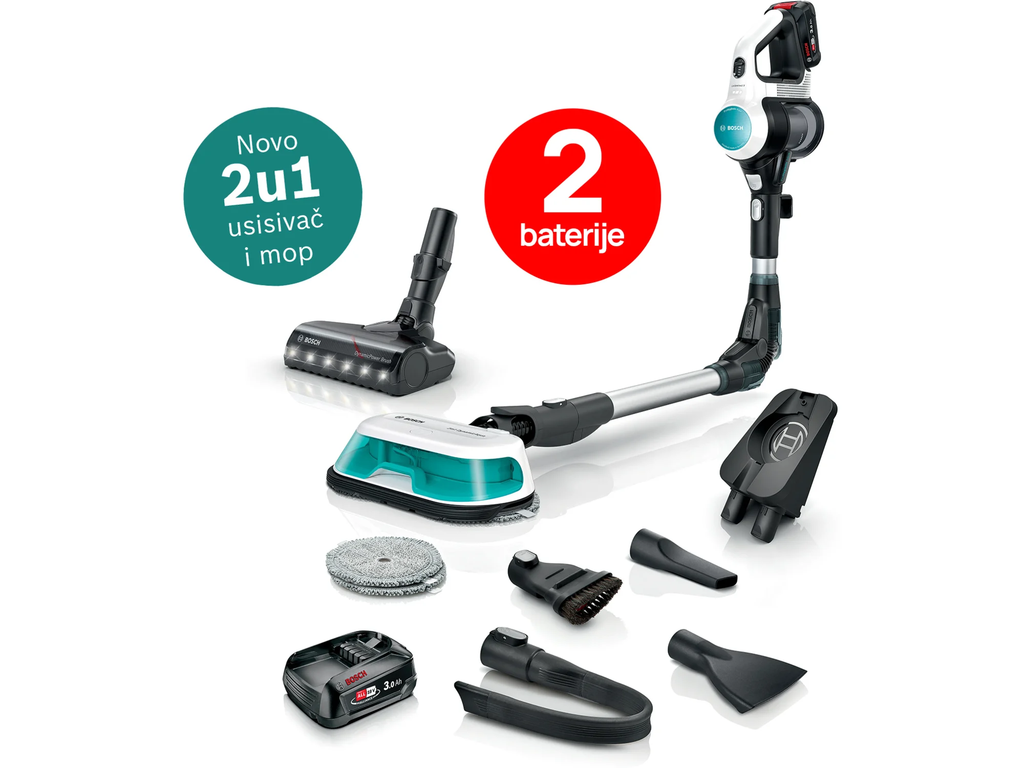 Bosch Štapni usisivač ProHygienic Aqua BCS712HYG5